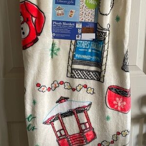 Gilmore Girls Plush Blanket Winter Holiday oversized Twin Throw